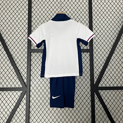 2024 Kids England Home Jersey Kit Fan Version