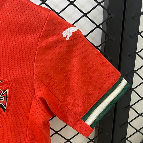 2025 Kids Portugal Home Jersey kit