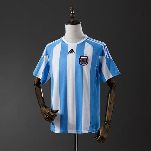 Retro 2010 Argentina Home Jersey Fan Version