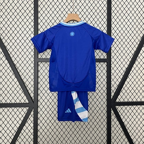 2024 Kids Argentina Away Jersey Kit Fan Version