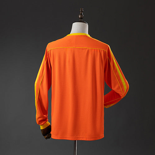 Brazil 1998 Goalkeeper Long Sleeve Retro Jersey Fan Version