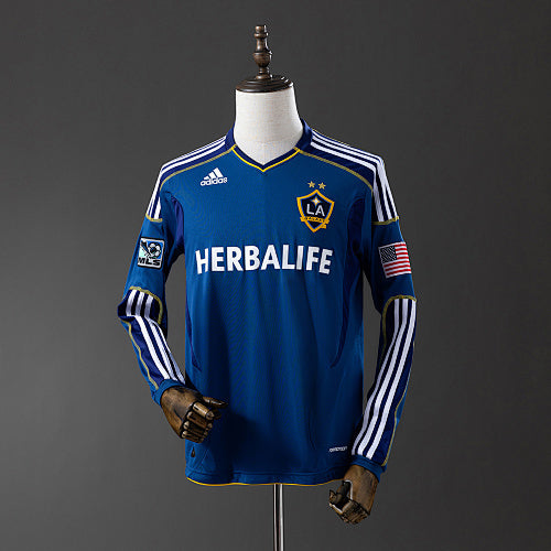 LA Galaxy 2011/12 Away Long Sleeve Retro Jersey Fan Version