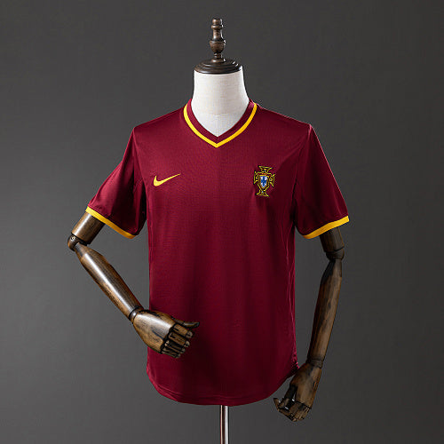 Retro 2000 Portugal Home Jersey Fan Version