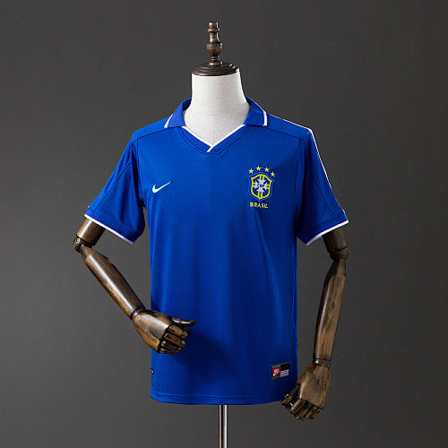 Brazil 1997 Away Retro Jersey Fan Version