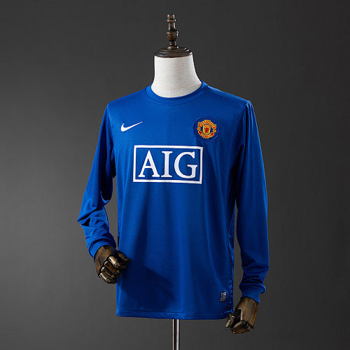 Manchester United 2008/09 Second Away Long Sleeve Retro Jersey Fan Version