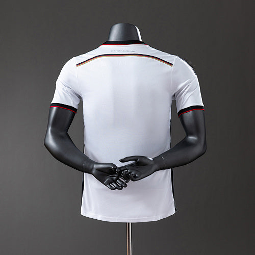 Germany 2014 Home Player Version Retro Jersey