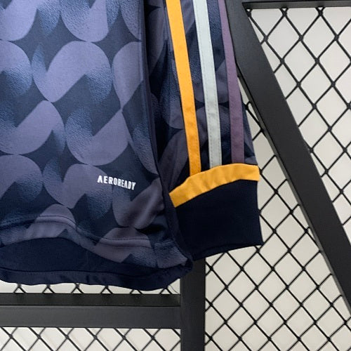 2023/24 Long Sleeve Real Madrid Away Jersey Fan Version