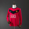 Manchester United 2010 Home Long Sleeve Retro Jersey Fan Version