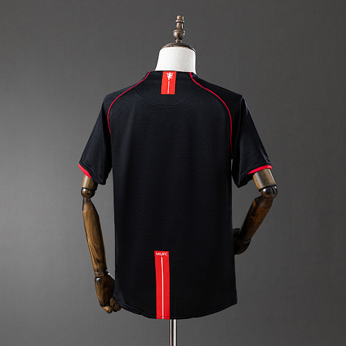 Retro Manchester United 2007/08 Black Jersey Fan Version