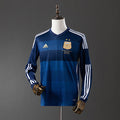 Argentina 2014 Away Long Sleeve Retro Jersey Fan Version