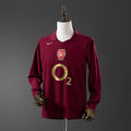 Retro Long Sleeve 2005/06 Arsenal Home Jersey Fan Version