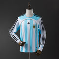 Argentina 2006 Home Long Sleeve Retro Jersey Fan Version