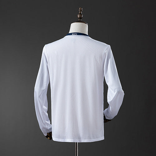 Manchester United 2008/09 Away Champions League Edition Long Sleeve Retro Jersey Fan Version