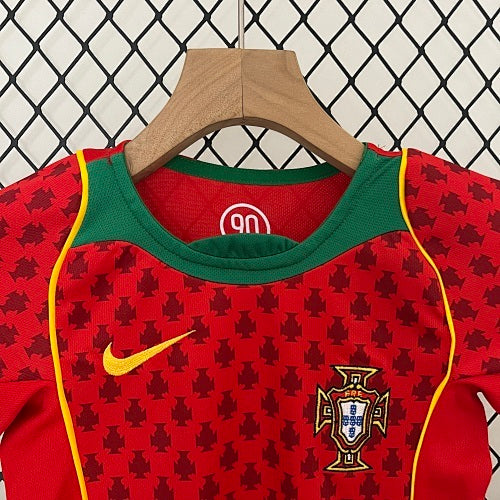 Kids Portugal 2004 Home Jersey Kit