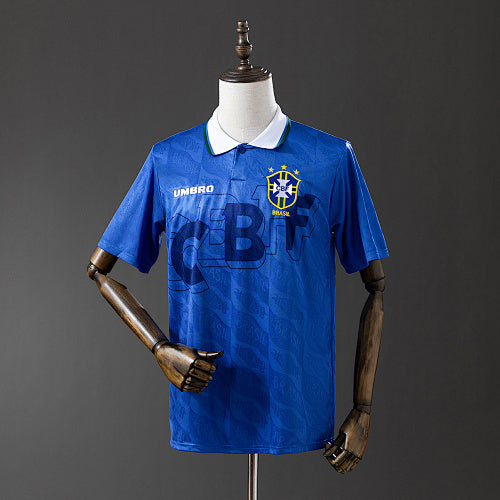 Retro Brazil 1992 Away jersey Fan Version