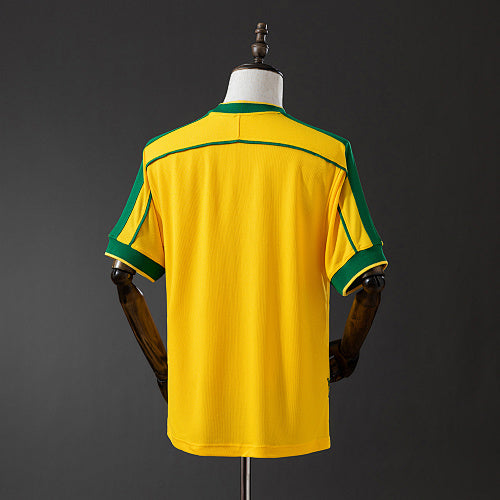 Retro Brazil 1998 Home Jersey Fan Version