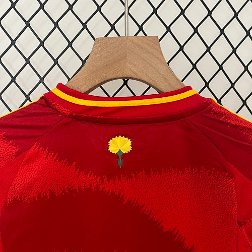 2024 Kids Kit Spain Home Jersey Fan Version