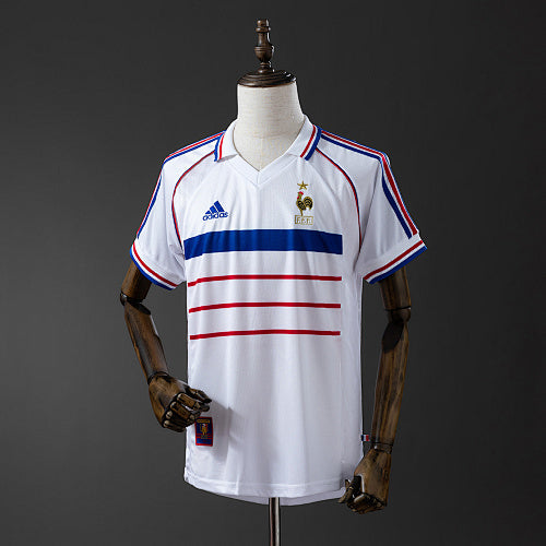 Retro France 1998 Away Jersey Fan Version
