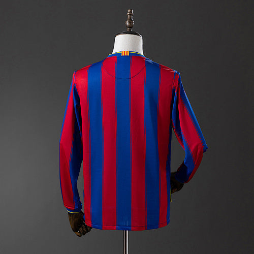 Barcelona 2009/10 Home Long Sleeve Retro Jersey