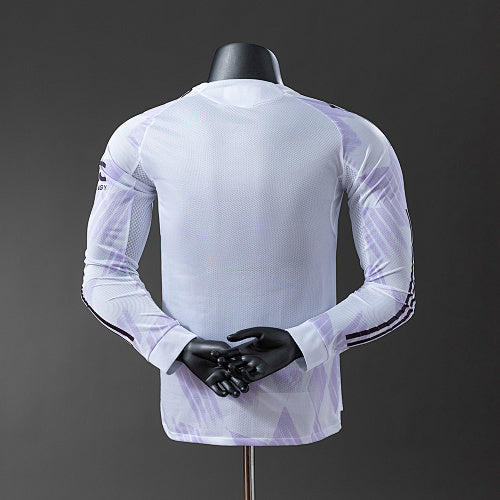 Manchester United 2025/26 Player Version Away Long Sleeve Jersey