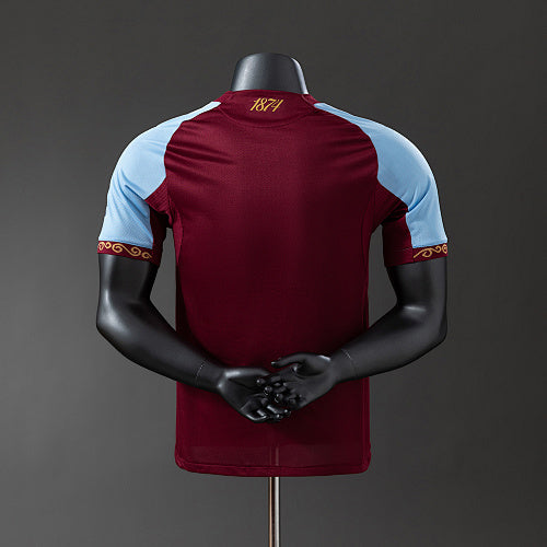 2025/26 Aston Villa Home Jersey Player Version