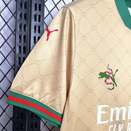 AC Milan 2024/25 Gucci Co-Branded Edition Jersey Fan Version