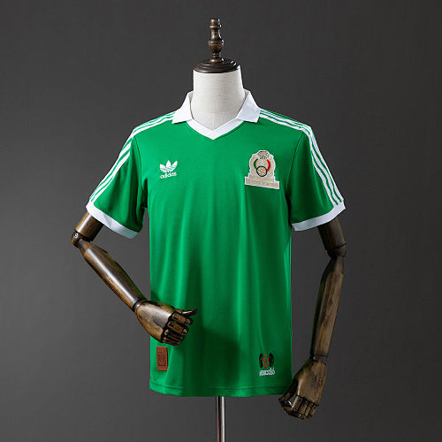 Retro Mexico 1986 Home Jersey Fan Version