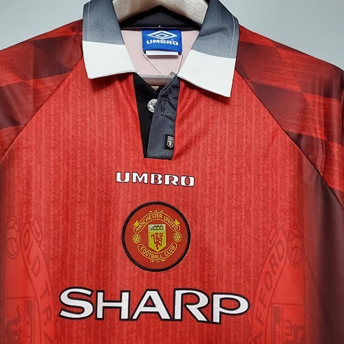 Retro 1996 Manchester United Home Jersey Fan Version