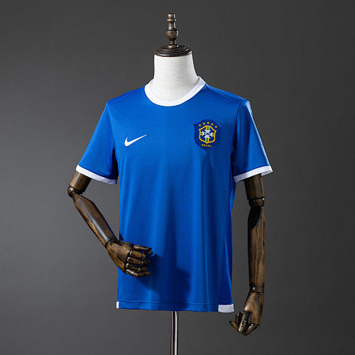 Retro 2006 Brazil Away Fan Version
