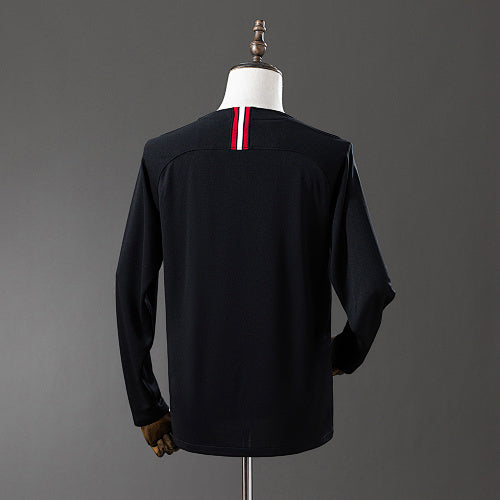 PSG 2018/19 Third Away Long Sleeve Retro Jersey Fan Version