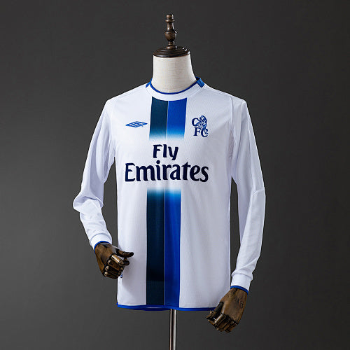 Retro Long Sleeved 2003/05 Chelsea Away Jersey Fan Version
