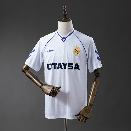 Real Madrid 1990/91 Home Retro Jersey