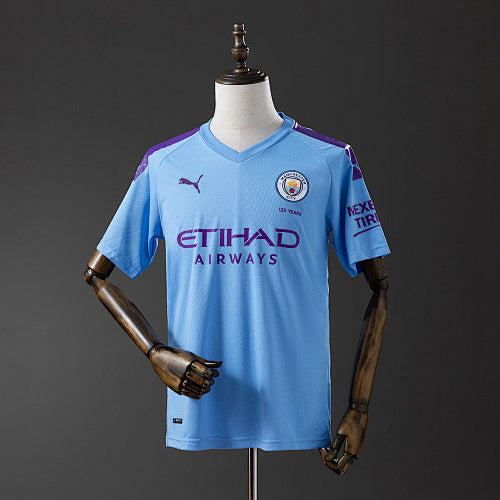 Retro Manchester City 2019/20 Home Jersey Fan Version