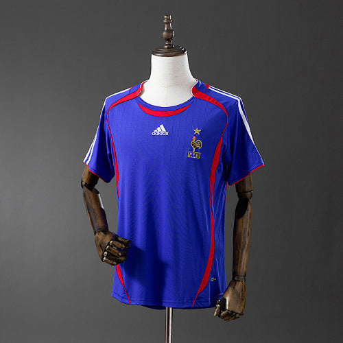 France 2006 Home Retro Jersey Fan Version