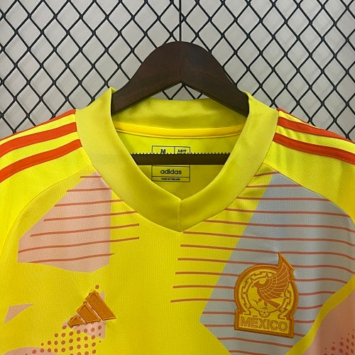 2024 Mexico Goalkeeper Yellow Fan Version