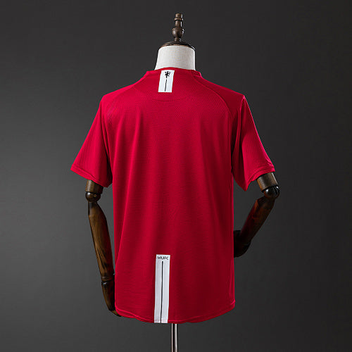 Retro 2007/08 Manchester United Champions League Version Home Jersey Fan Version