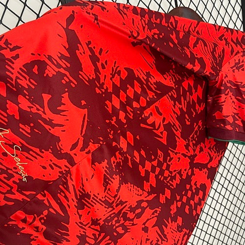 2024 Portugal Training Wear Red Fan Version