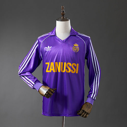 Real Madrid 1884/85 Away Long Sleeve Retro Jersey