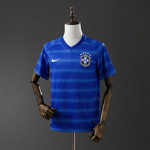 Brazil 2014 Away Retro Jersey Fan Version