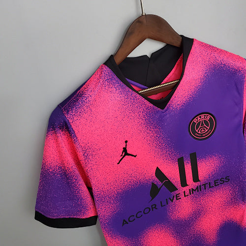 2020/21 Jordan PSG Fourth Away Purple Jersey Fan Version