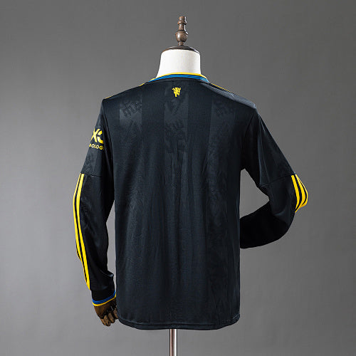 Manchester United 2025/26 Third Away Long-Sleeve Jersey Fan Version
