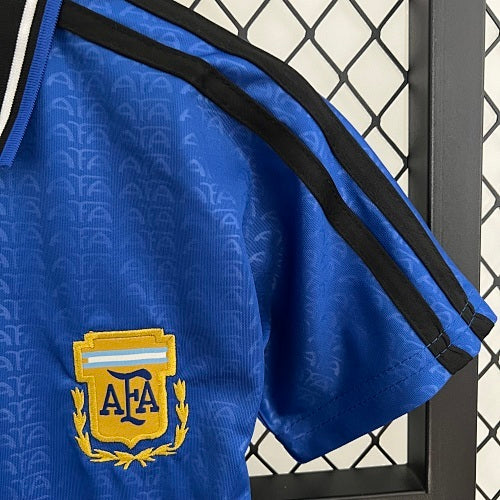 Kids Argentina 1994 Away Jersey Kit
