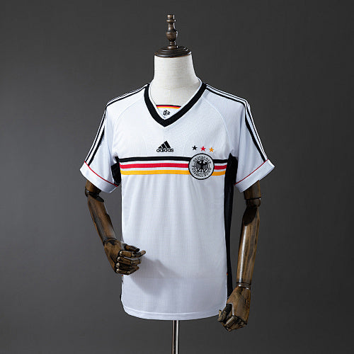 Germany 1998 Home Retro Jersey Fan Version
