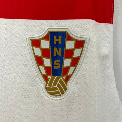 2024 Croatia Home Jersey Fan Version