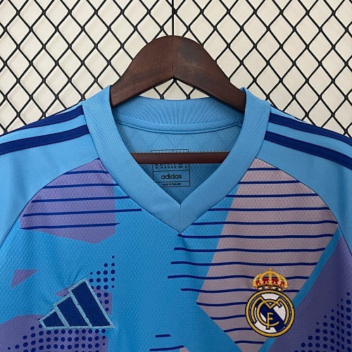 2024/25 Real Madrid Goalkeeper Blue Fan Version