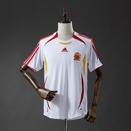 Spain 2006 Away Retro Jersey Fan Version