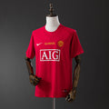 Retro 2007/08 Manchester United Champions League Version Home Jersey Fan Version