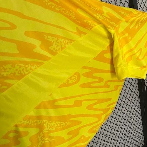 2024 Goalkeeper France Yellow  Jersey Fan Version