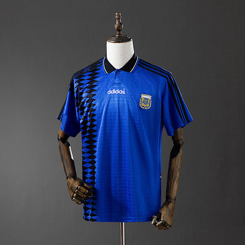 Retro Argentina 1994 Away Jersey Fan Version