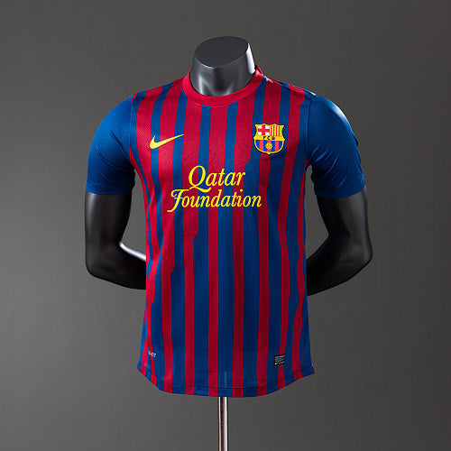 Barcelona 2011/12 Home Player Version Retro Jersey